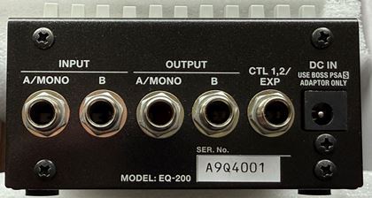 Boss-EQ-200 programmable graphic EQ